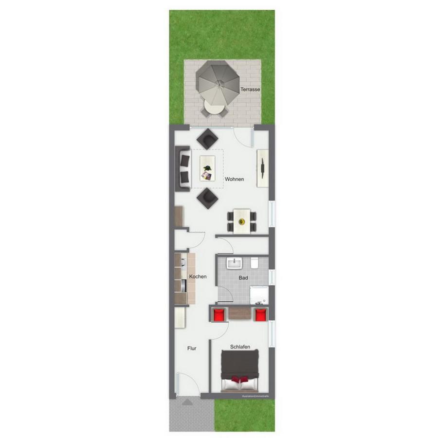 Feriendorf Papillon Wohnung 09-4 Болтенхаген Екстериор снимка